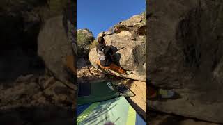 Video thumbnail of Problem 16 (Albagés - Els Camps), 5+. El Cogul