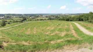 preview picture of video 'Panorama nuo Kartenos piliakalnio / Panorama from Mound of Kartena'