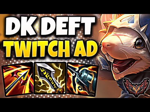 Twitch vs Varus ADC [ DK Deft ] Patch 13.3 Korea Grandmaster ✅