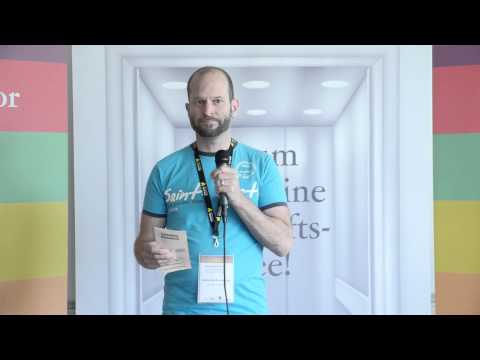 Elevator Pitch BW Weingarten, 29.04.2015 - CoWorking Ravensburg (3. Platz + Publikumsliebling)