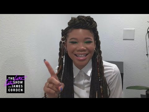 ストーム・リードは後発の事務所にぶら下がって育った (Storm Reid Grew Up Hanging at the Late Late Office)