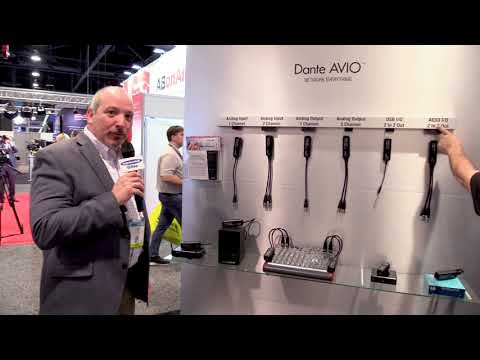 Audinate Dante AVIO Product Line