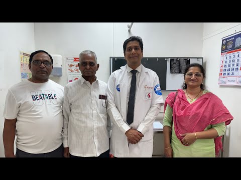 Spine fracture treatment in 80 year old - Dr. Ajay Kothari