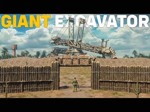 Rust - The MOST FEARED TRIO vs GIANT EXCAVATOR