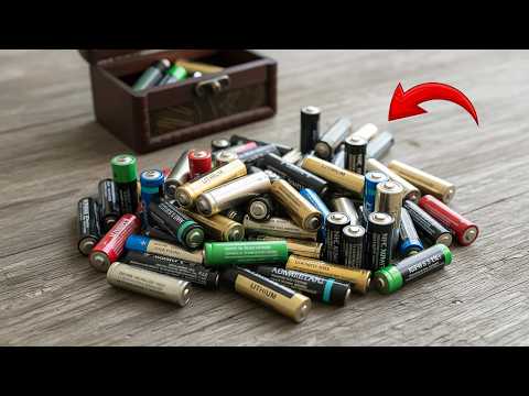 Amazing Invention No One Knows About 😱!! secret uses of old AA Batteries