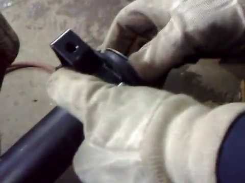 installing drive shaft bearing on volvo xc70 part2