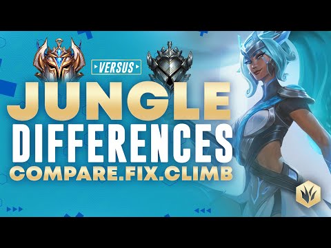 JUNGLE DIFFERENCES: Low Elo vs Challenger | Fix Common Mistakes & Win More! | Jungle Guide