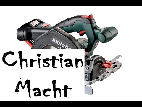 Unboxing Metabo  KS 18 LTX 57  Handkreissäge