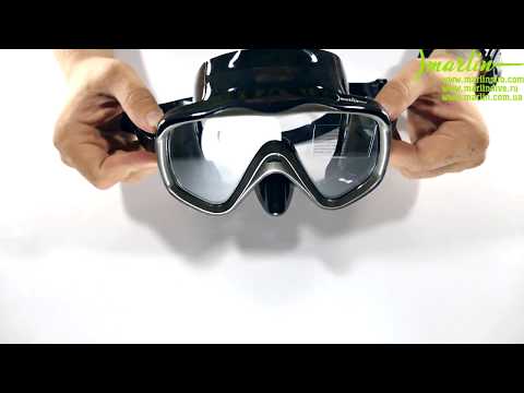 Маска для дайвинга Marlin Visualator Black - фото 1 - id-p1560964489