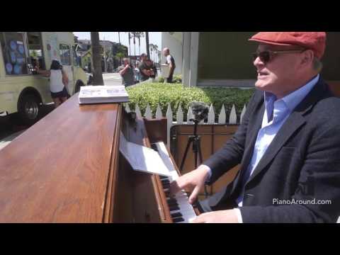 The Traveling Piano Man - Original Song by Frans Bak Video