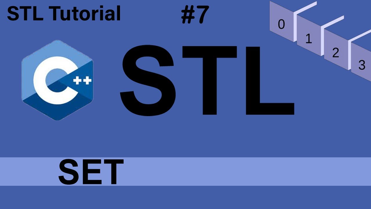 Set in STL || STL Tutorial || Project maker