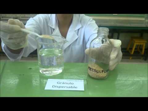 Gránulos dispersables