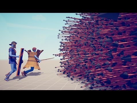 HAY BALER & SHIELD BEARER vs EVERY GOD - Totally Accurate Battle Simulator