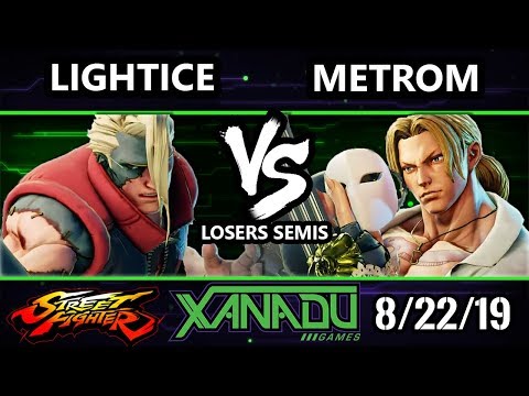 F@X 316 SFV - Lightice (Nash) Vs. MetroM (Vega) Street Fighter V Losers Semis