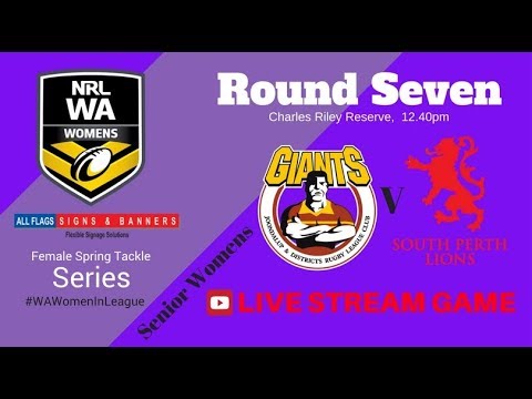 2017 All Flags Signs & Banners Spring Tackle Series - Round 7