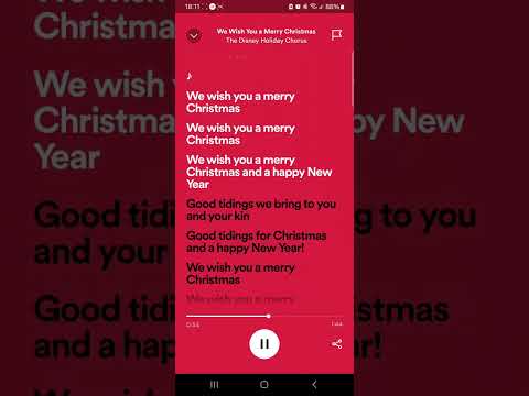 The Disney Holiday Chorus  - We Wish You A Merry Christmas (Letra/Lyrics)
