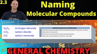 2.3 Naming Molecular Compounds | General Chemistry