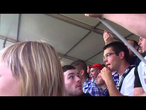 Lierse SK- RSC Anderlecht tribune RSCA sfeer a-volente kom on kom on sporting