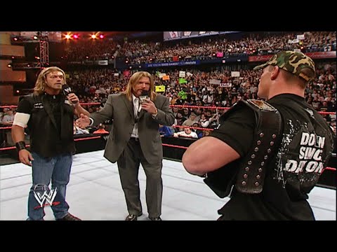 Triple H, John Cena, Edge & Lita Segment After WrestleMania 22! Raw 3/4/06
