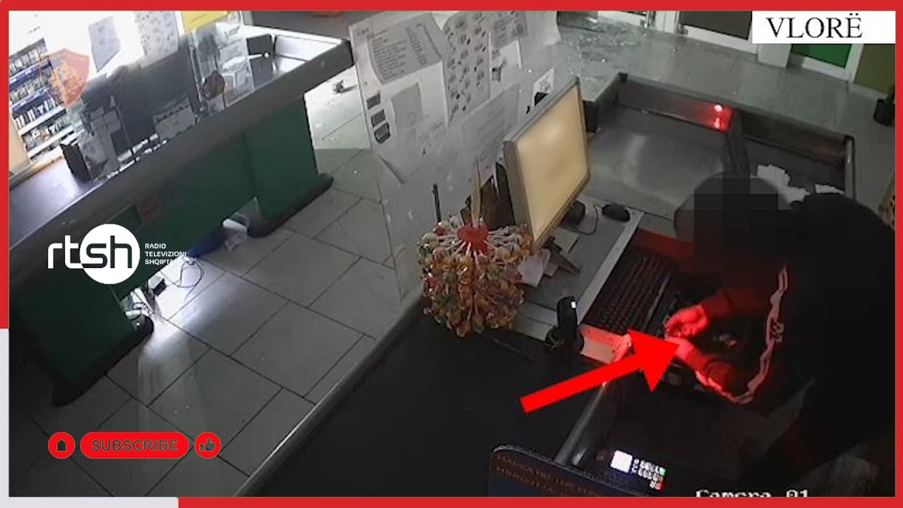 Vlorë/ Theu xhamin e supermarketit dhe vodhi kasën me paratë, arrestohet 32-vjeçari