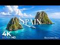 Spain 4K Relaxation Film With Peaceful Meditation Music