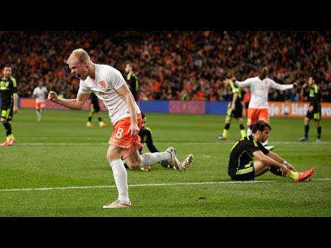 Goal Klaassen (2-0) tegen Spanje