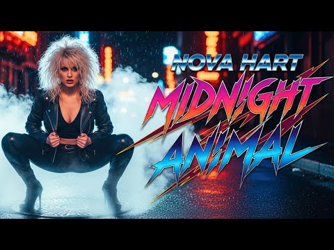 Nova Hart - Midnight Animal (Official 1985 Promotional Film) | 80s Hard Rock