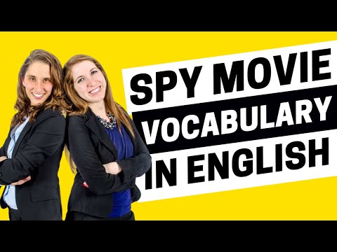 2443 - 間諜電影英語詞彙 (2443 - Spy Movie Vocabulary in English)