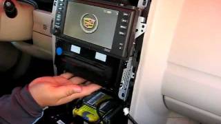 How to Remove Radio / CD Changer / Navigation from 2004 to 2009 Cadillac XLR for Repair