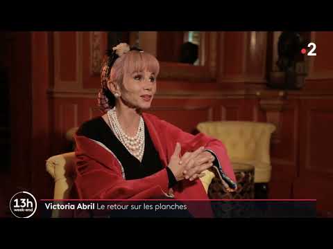 Victoria Abril dans le JT de France 2 pour Drôle de Genre