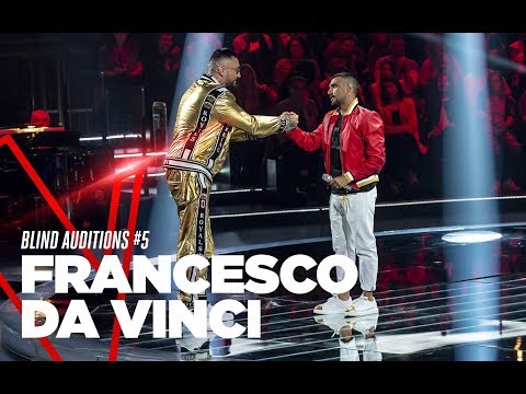 Francesco Da Vinci  "L'ammore fa paura" - Blind Auditions #5 - TVOI 2019