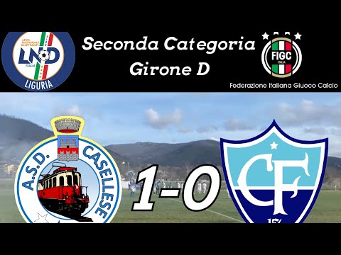 SINTESI CASELLESE 1-0 CROCEFIESCHI Seconda Categoria 22/23