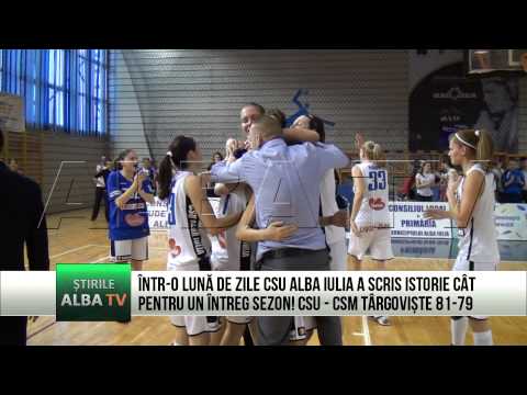 CSU Alba Iulia a scris istorie!