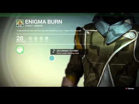 Destiny: Story Walkthrough (Hard / Very Hard) 3-Player Co-op (No Voice) Part 1