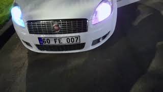 Fiat Linea T10 16 Renkli RGB Led Park Lambası Uyg