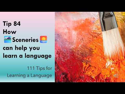 Would you like to do more with your eyes than just see? Why not learn a language at the same time? 🔭