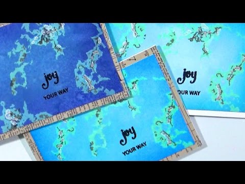 Stamping II + Distress Inks 