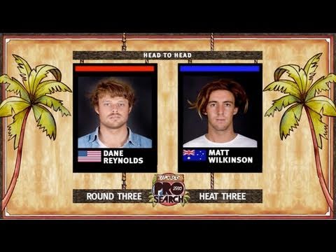 Round 3, Heat 3 - Dane Reynolds vs Matt Wilkinson