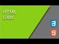 HTML Lists HTML Lists
