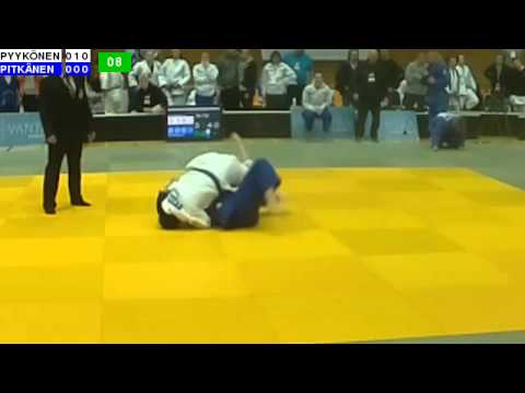 Judon SM 2015: N-78: PYYKÖNEN - PITKÄNEN