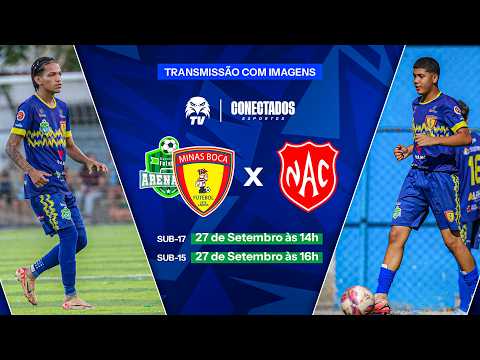 CAMPEONATO MINEIRO SUB-15/17 - MINAS BOCA x NACIONAL ATLÉTICO CLUBE DE VISCONDE DO RIO BRANCO