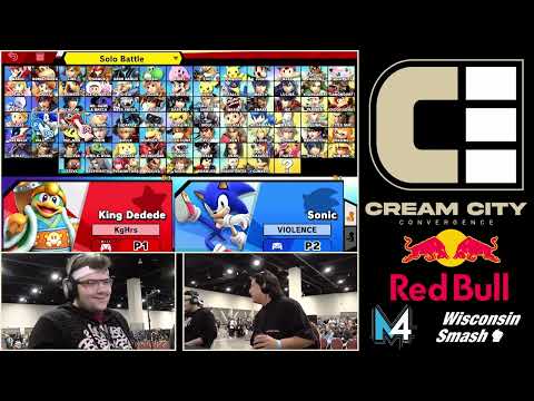 Cream City Convergence Ultimate - Top 32 Qualifier - Kilogramhours (King Dedede) Vs. kaden (Wolf)