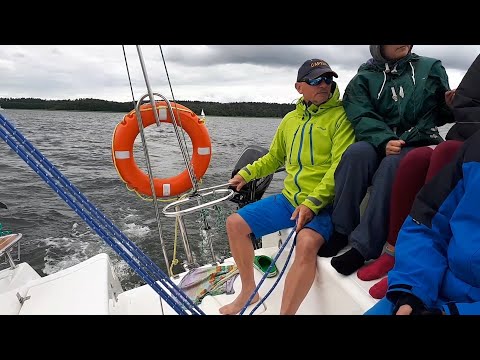 Masuren Polen - Segeln auf der Antila 27 Yacht