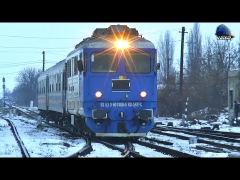 🚂 060-DA 60-1389-5 & R3115 Timișoara Nord-Arad-Oradea in Gara Oradea Vest Station - 17 January 2022