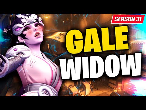 Gale Carry Widow Gameplay - Overwatch Season 31 Top 500