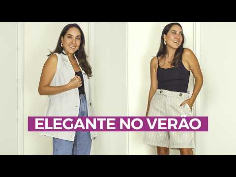 Volta ao trabalho: Looks elegantes para não passar calor no verão | Camila Gaio
