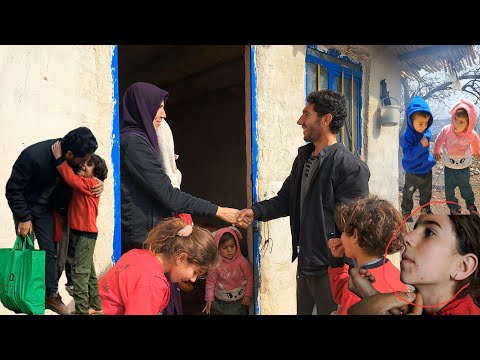 Hojjat's return home: The twins' joy and peace again in the mountains 🏔️👨‍👧‍👧🎉❤️