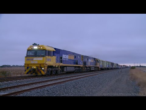 2PM5 Pacific National Mixed Freight (21/3/2019) - PoathTV Australian Trains & Railways