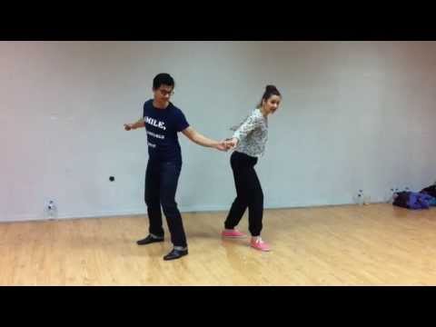 Ali & Katja Lindy Hop Workshop [Intermediate - Day 1] - Athens, Greece