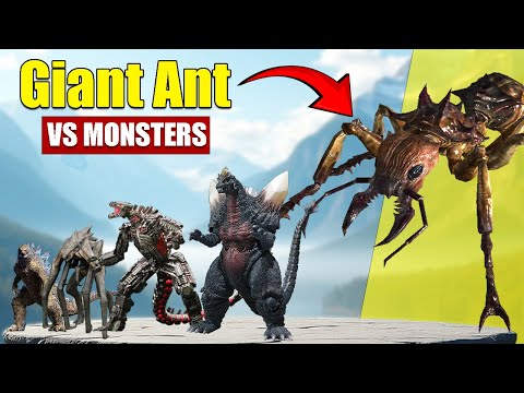 𝗚𝗶𝗮𝗻𝘁 𝗮𝗻𝘁 𝘃𝘀 𝐆𝐢𝐚𝐧𝐭 𝐌𝐨𝐧𝐬𝐭𝐞𝐫𝐬 | 𝟑𝐃 𝗠𝗼𝗻𝘀𝘁𝗲𝗿 𝗦𝗶𝘇𝗲 𝗰𝗼𝗺𝗽𝗮𝗿𝗶𝘀𝗼𝗻 𝟮𝟬𝟮𝟱